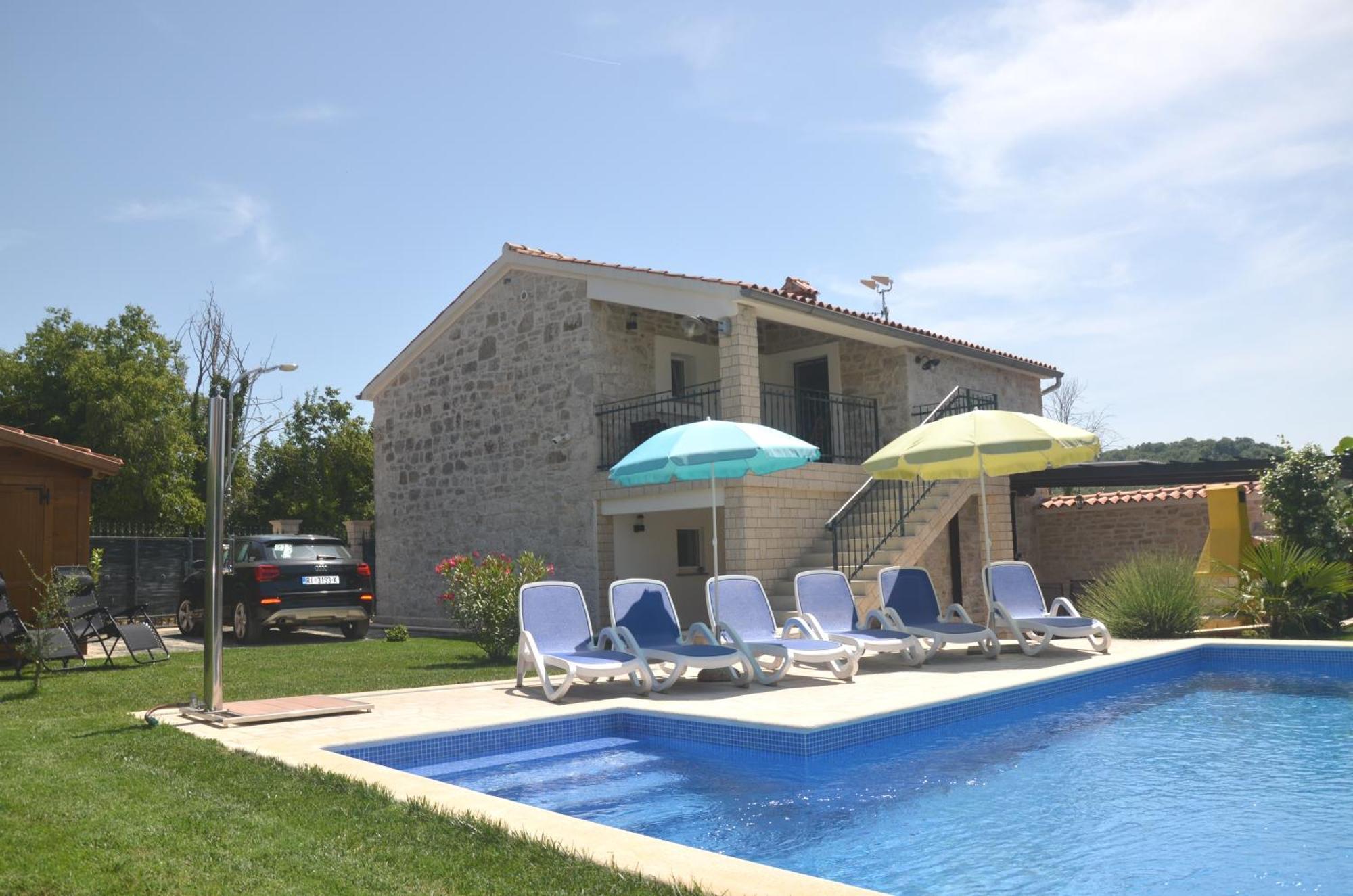 Villa Istrian Stone Lenny Near Poreč